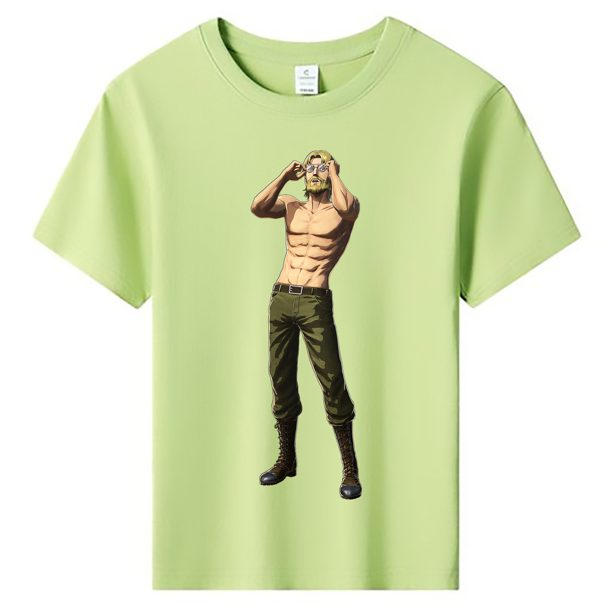 （画像用） 進撃の巨人 Attack on Titan 綿100％キッズTシャツ（フロントプリント）